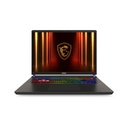 MSI Vector A16 HX-A8WHG AMD Ryzen 9 8940HX 16GB RAM 1TB SSD GeForce RTX 5070Ti 12GB 16" QHD+ IPS 240Hz Windows 11 Home -Cosmos Black