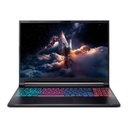 Acer Nitro V 16S Gaming Laptop, Intel Core 7-240H Processor, 32GB DDR5 RAM, 1TB SSD NVMe, RTX 5060 8GB Graphics, 16" WUXGA IPS 180Hz Display, RGB 4 Zones Backlight Keyboard, Windows 11 Home | Obsidian Black