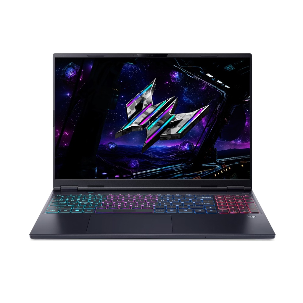 [NS031507] Acer Predator PHN16S-71-98RF Gaming Laptop, Intel Core Ultra 9 275HX Processor, 32GB DDR5 RAM, 1TB NVMe SSD, RTX 5070Ti 12GB VGA, 16" OLED 240Hz Display, RGB 4-Zones Backlight Keyboard, Windows 11 Home, Black | NH.U0KAA.001