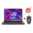 Asus ROG Strix G17 (G713PV-9161G) Gaming Laptop AMD Ryzan 9-7845HX Processor, 16GB RAM DDR5, 1TB 4.0 NVMe SSD, NVIDIA GeForce RTX 4060 GPU 8GB, 17.3” FHD (1920x1080) 144hz Display 4-Zone RGB, Arabic/English Keyboard, Win 11 Home + Asus TUF M5 Gaming Mouse