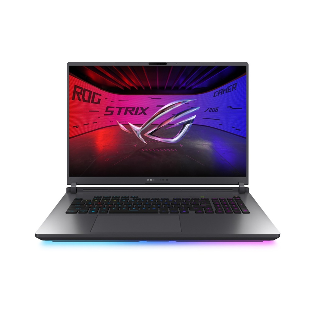 [NS031008] Asus Rog Strix G18 G815LP-IS96 Gaming Laptop, Intel Core Ultra 9-275HX Processor, 32GB DDR5 RAM, 1TB NVMe SSD, RTX 5070 8GB VGA, 18" ROG Nebula Display 240Hz, Backlit RGB Keyboard, Aura Sync Light Bar, Windows 11 Home, Black | 90NR0LK1-M000E0