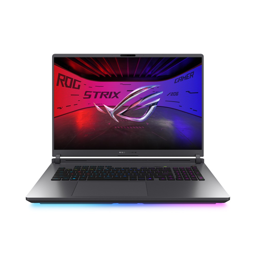 [NS031814] Asus Rog Strix G18 Gaming Laptop, Intel Core Ultra 9-275HX Processor, 32GB DDR5 RAM, 1TB SSD NVMe, RTX 5080 16GB GPU, 18.0" 2.5K ROG Nebula Display 240Hz, Per-Key RGB Backlit Chiclet Keyboard, Aura Sync Light Bar, Windows 11 - Eclipse Gray