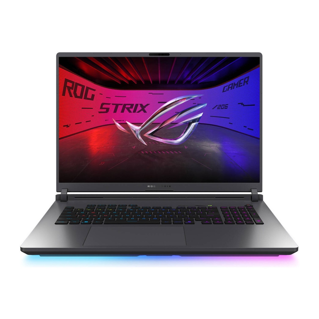 [NS029085] Asus Rog Strix G18 Gaming Laptop, Intel Core Ultra 9-275HX Processor, 32GB RAM, 2TB SSD, NVIDIA GeForce RTX 5080 16GB VGA 18.0" WQXGA 240Hz Display (Win 11 Home) - Eclipse Gray