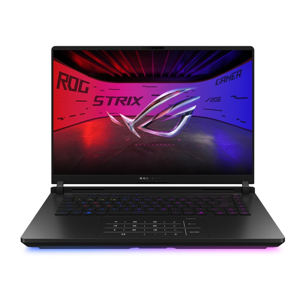 [NS031400] Asus ROG Strix SCAR 16 G635LW-RW062W Gaming Laptop, Ultra 9 275HX Processor, 64GB DDR5 RAM, 2TB NVMe SSD, 16” 2.5K ROG Nebula HDR Display 240Hz, RTX 5080 16GB VGA, Backlit Chiclet Keyboard Per-Key RGB, Aura Sync Light Bar, Win 11 Home - Off Black