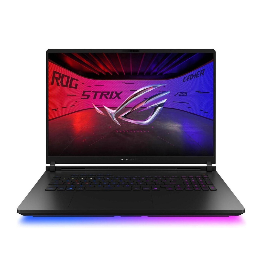 [NS030170] ASUS ROG Strix SCAR 18 G835LW-XS97 (2025) Gaming Laptop, 18" inch 2.5K WQXGA HDR 240Hz Display, Intel Core Ultra 9 Processor, 32GB DDR5 RAM, 2TB Gen4 NVMe SSD, RTX 5080 16GB VGA, RGB Backlit Keyboard, Windows 11 Pro - Off Black | 90NR0LI1-M00570