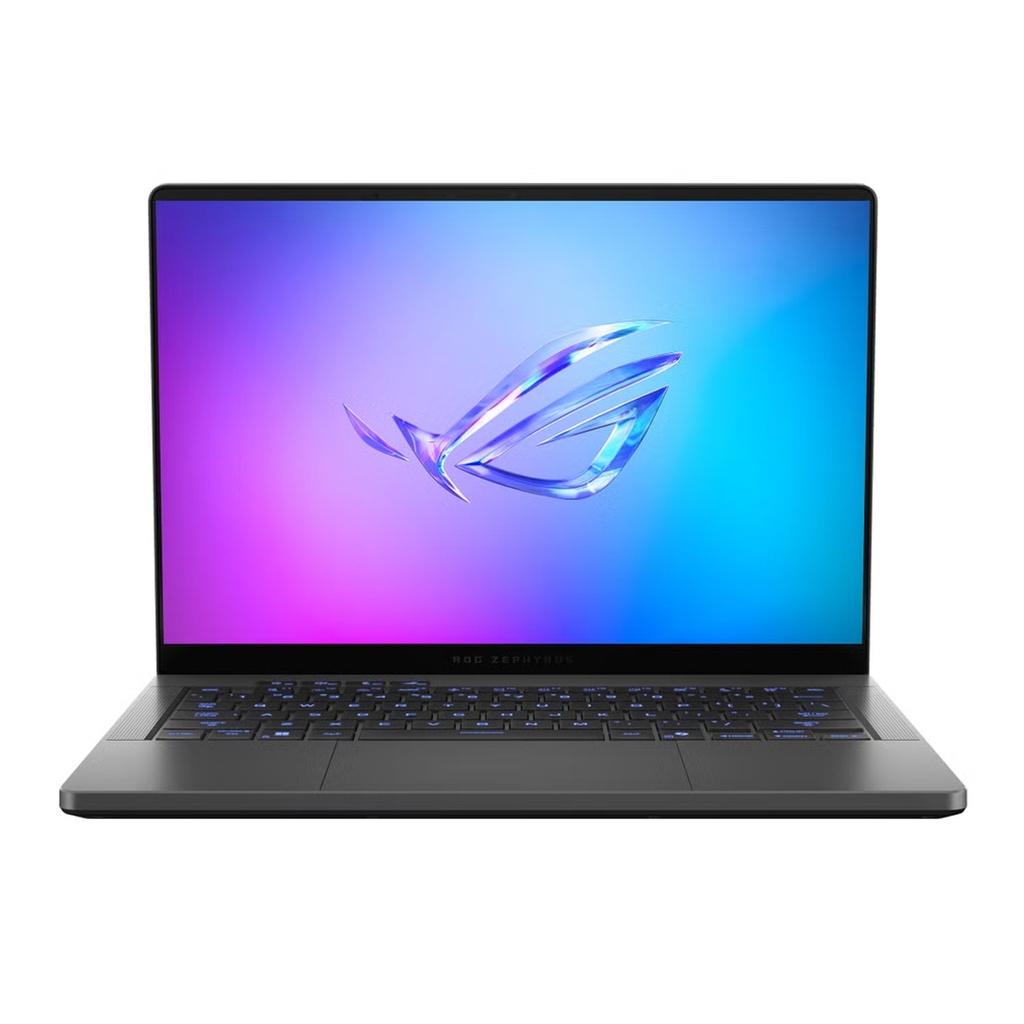 [NS030169] Asus Rog Zephyrus (GA403UP-CS96) Gaming Laptop, AMD Ryzen 9-270 Processor, 32GB RAM 1TB NVMe SSD, RTX 5070 8GB 14" WQXGA OLED 120Hz Display, RGB Backlit Keyboard, Windows 11 Home - Eclipse Grey | 90NR0LV1-M00080