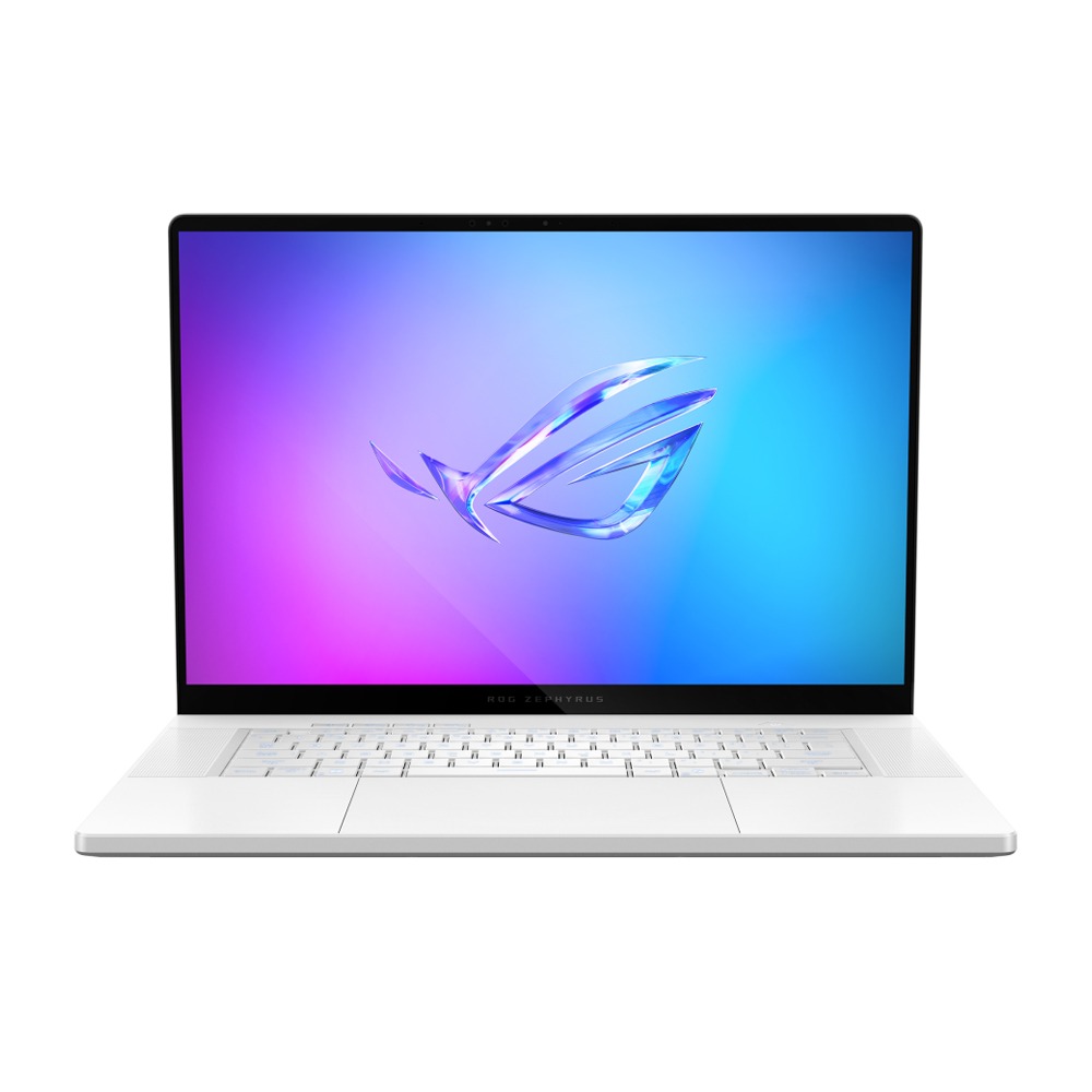 [NS031513] Asus Rog Zephyrus G16 GU605CR-XS97 Gaming Laptop, Intel Core Ultra 9-285H Processor, 32GB DDR5 Ram, 2TB NVMe SSD, RTX 5070Ti 12GB VGA, 16" WQXGA 2.5K OLED 240Hz Display, RGB Backlit Chiclet Keyboard, Windows 11 Pro, Platinum White | 90NR0LZ6-M00AZ0