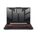 ASUS TUF Gaming A15 (FA507NUR) AMD R7-7435HS 16GB Ram,1TB SSD, RTX 4050 6GB 15.6" FHD 144Hz (Arabic Keyboard) Win 11 Home - Mecha Grey