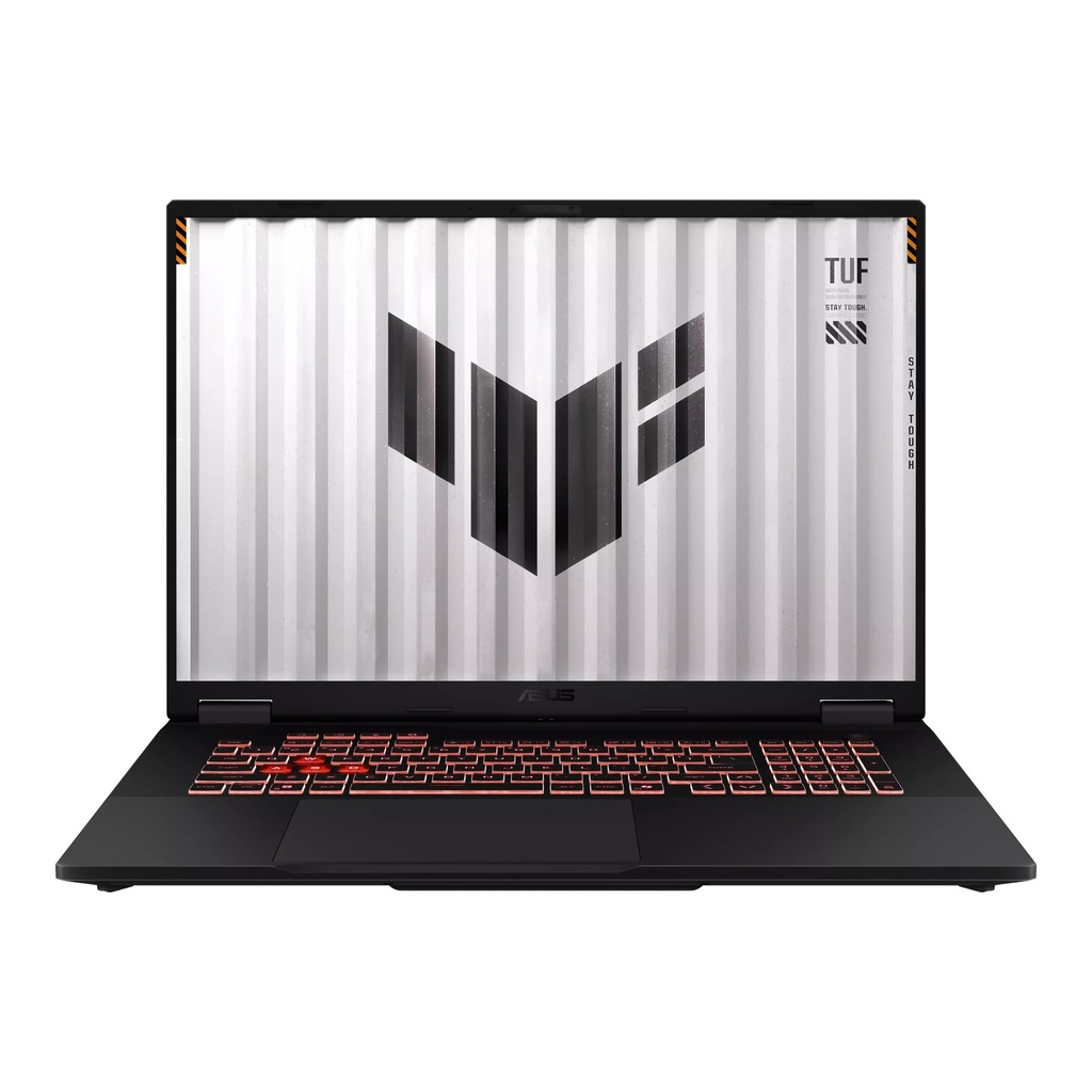 [NS031729] ASUS TUF Gaming A18 (2025) Gaming Laptop, AMD Ryzen 7-260 Processor 3.8GHz, 16GB DDR5 Ram, 1TB NVMe SSD, RTX™ 5060 8GB GPU, 18-inch, FHD+ 144Hz Display, RGB Backlit Chiclet Keyboard, Windows 11 Home, Jaeger Grey | 90NR0NN1-M000E0