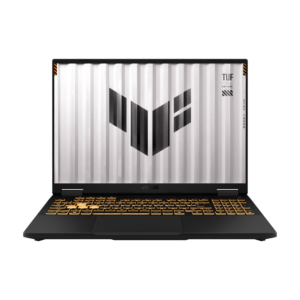 ASUS TUF Gaming F16 (FX608JMR) Gaming Laptop, Intel Core i7-14650HX Processor, 32GB Ram DDR5, 1TB NVMe SSD, GeForce RTX 5060 8GB Graphics, 16" WUXGA IPS 165Hz Display, 1-Zone RGB Keyboard, Windows 11 Home, Jaeger Gray | 90NR0NB1-M003N0