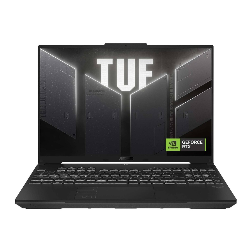 [NS030866] ASUS TUF Gaming F16 Gaming Laptop, Intel Core i7-13620H, 16GB DDR5 RAM, 1TB NVMe SSD, GeForce RTX 4050 6GB GPU, 16" WUXGA 144Hz IPS Display, Windows 11 Pro – Mecha Gray