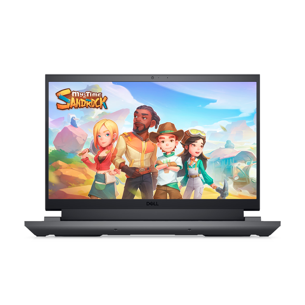 Dell (G5 15 5535) Gaming Laptop AMD Ryzen 7 7840HS, 16GB RAM, 512GB SSD, RTX 4060 8GB 15.6" FHD Display, (Win 11 Home) - Dark Shadow Black