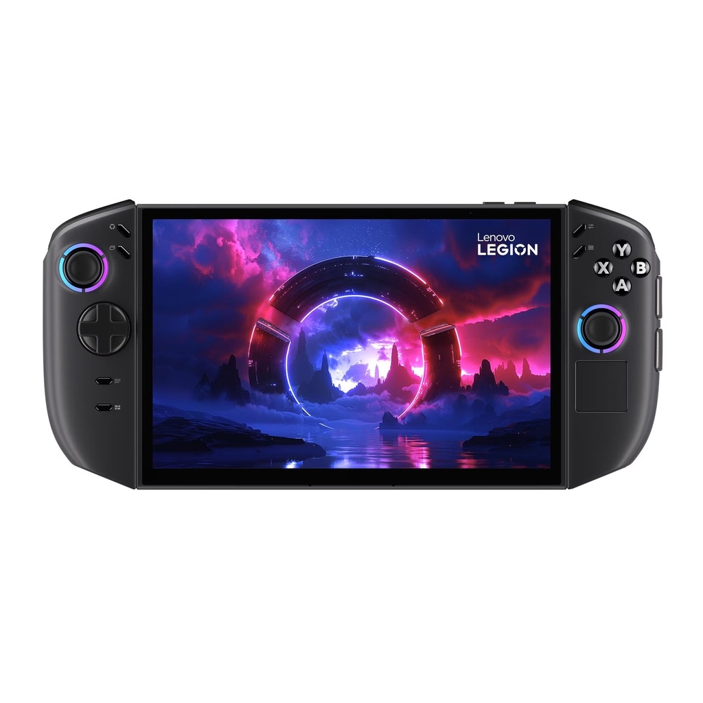 [NS032381] Lenovo Legion Go 8AHP2 AMD Ryzen Z2 Processor, 32GB RAM, 512GB SSD NVMe, Integrated AMD Radeon Graphics, 8.8” WUXGA OLED 144Hz Display, Windows 11 Home Arabic/English, Eclipse Black | 83N1000FAX