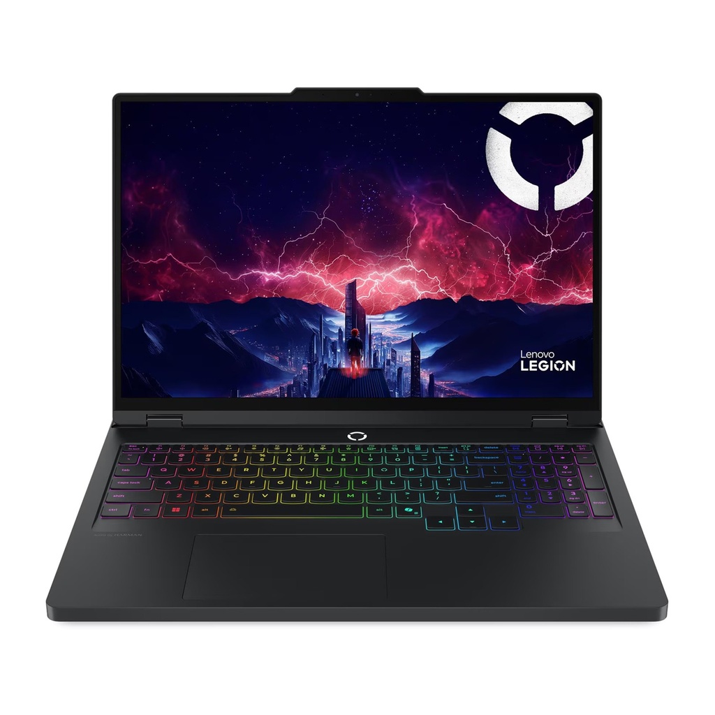 [NS030138] Lenovo Legion Pro 5 16ADR10 Gaming Laptop, AMD Ryzen 9-8945HX Processor, 32GB DDR5 RAM, 1TB NVMe SSD Gen4, RTX 5060 8GB VGA, 16" WQXGA 240Hz Display, RGB Backlit Keyboard, Windows 11 Pro (License) | 83LT0010AX - Eclipse Black