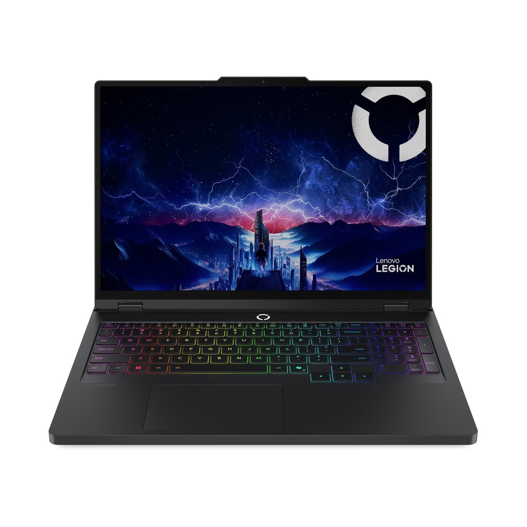 [NS030382] Lenovo Legion Pro 5 16IAX10H Gaming Laptop, Intel Core Ultra 9-275HX Processor, 32GB DDR5 RAM, 1TB NVMe SSD, RTX 5070 Ti 12GB Graphics, 16" WQXGA OLED 165Hz Display, 24-Zone RGB Backlit, Arabic, Windows 11 Pro License, Eclipse Black | 83LU000SAX