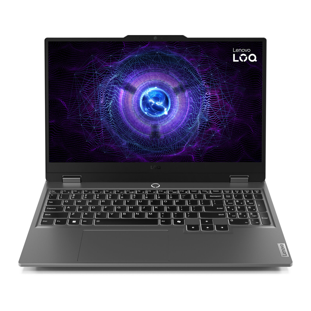 [NS031189] Lenovo Loq 15IRX10 Gaming Laptop, Intel Core i7-13700HX Processor, 16GB DDR5 RAM, 512GB NVMe Gen4 SSD, RTX 5060 8GB VGA, 15.6" FHD IPS 144Hz Display, White Backlit Keyboard, Windows 11 Pro (License), Luna Grey | 83JE00YMPS