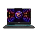 MSI Cyborg 15 A13VF Gaming Laptop, Intel Core 7-13620H Processor, 16GB DDR5 Ram, 512GB NVMe SSD, RTX 4060 8GB VGA, 15.6’’ FHD Display, Backlit (English /Arabic) Keyboard, Windows 11 Home, Translucent Black | 9S7-15K111-853