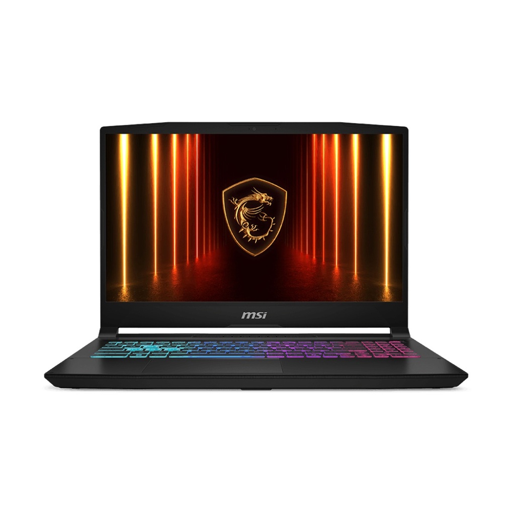 [NS030122] MSI Katana 15 HX B14WFK Gaming Laptop, Intel Core i9-14900HX Processor, 16GB DDR5 Ram, 1TB NVMe SSD, RTX 5060 8GB, 15.6" QHD (2560x1440) 165Hz IPS Display, 4-Zone RGB Gaming Keyboard (Eng/Arb) Windows 11 Pro (License) - Black