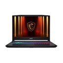 MSI Katana 15 HX B14WFK Gaming Laptop, Intel Core i9-14900HX Processor, 16GB DDR5 Ram, 1TB NVMe SSD, RTX 5060 8GB, 15.6" QHD (2560x1440) 165Hz IPS Display, 4-Zone RGB Gaming Keyboard (Eng/Arb) Windows 11 Pro (License) - Black