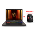 MSI Vector 16 HX AI A2XWIG Gaming Laptop, Intel Core Ultra 9 275HX Processor, 32GB DDR5 RAM, 1TB NVMe SSD, RTX 5080 16GB GPU, 16" QHD+ 240Hz Display, 24-Zone RGB Keyboard, 90W hr Battery, (Eng/Arb KB) Win 11 Home - Cosmos Gray + MSI Backpack Bag