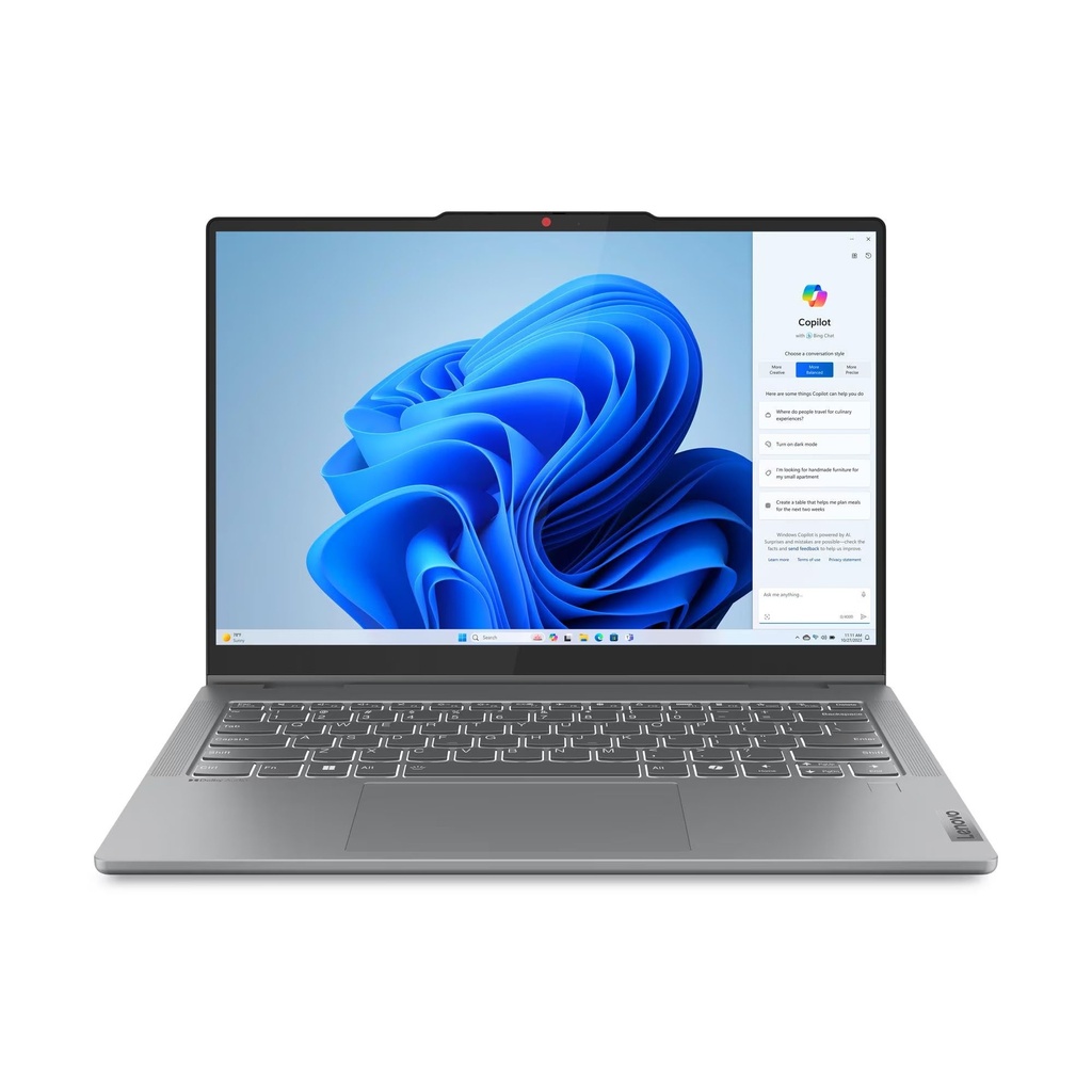 [NS029850] Lenovo IdeaPad 5 2-in-1 14IRH9 TouchScreen Laptop, 13th Gen. Intel Core i7-13620H 2.4GHz Processor, 16GB RAM, 512GB SSD, Integrated Intel UHD Graphics, 14" WUXGA (1920x1200) IPS Touch Display, Backlit Keyboard, Windows 11 Pro (License) - Luna Grey