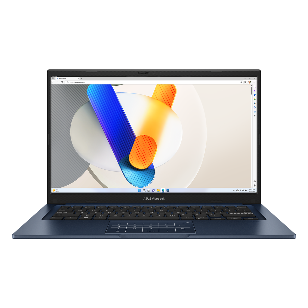 [NS027070] Asus VivoBook (X1404VA-NKI585WU) Intel Core i5-1335U 8GB Ram 512GB SSD Intel Iris X Graphics 14" FHD (Win 11 Home) - Quiet Blue