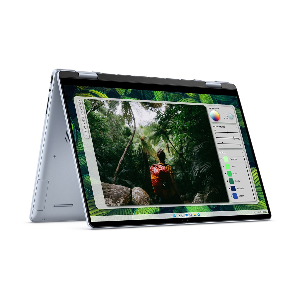 Dell Inspiron 16 2-In-1 (7640) Intel Core Ultra 7-155H 16GB Ram 1TB SSD Intel Arc Graphic 16" FHD Touch Display (Win 11 Home) - Ice Blue