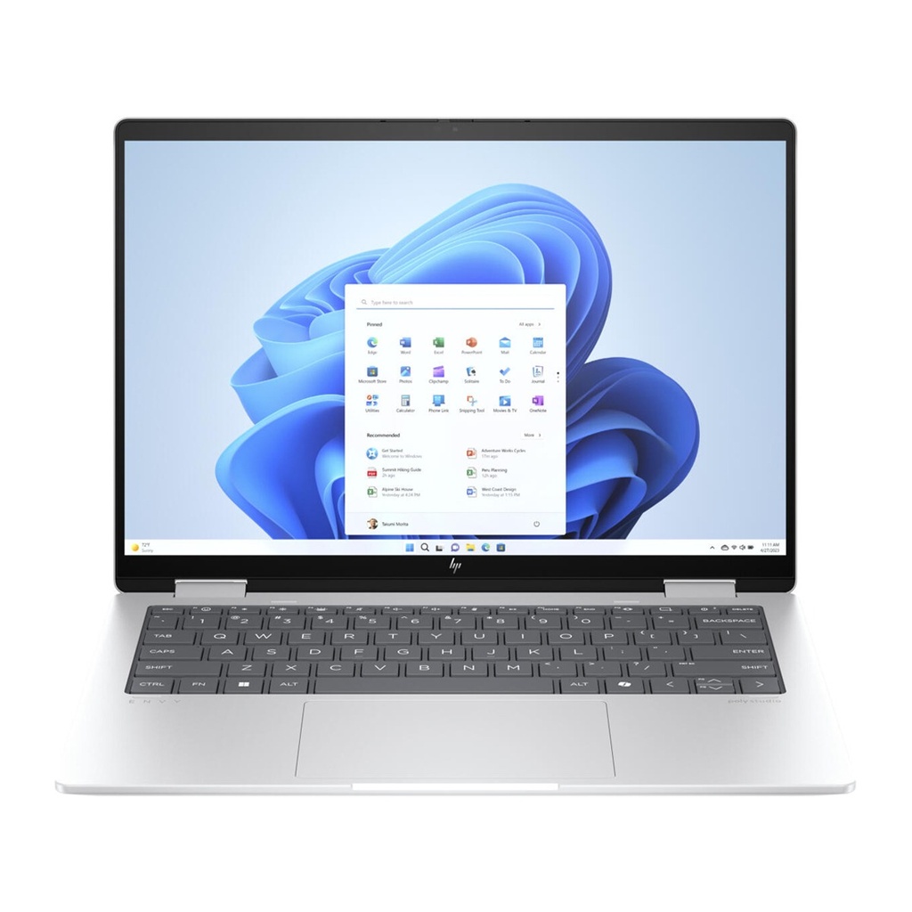 [NS015671] HP ENVY X360 (14-Fa0023dx) AMD Ryzen 7 (8840HS) 16GB RAM, 1TB SSD, 14" WUXGA IPS Touch Display, AMD Radeon Graphics, Windows 11 Pro (License)