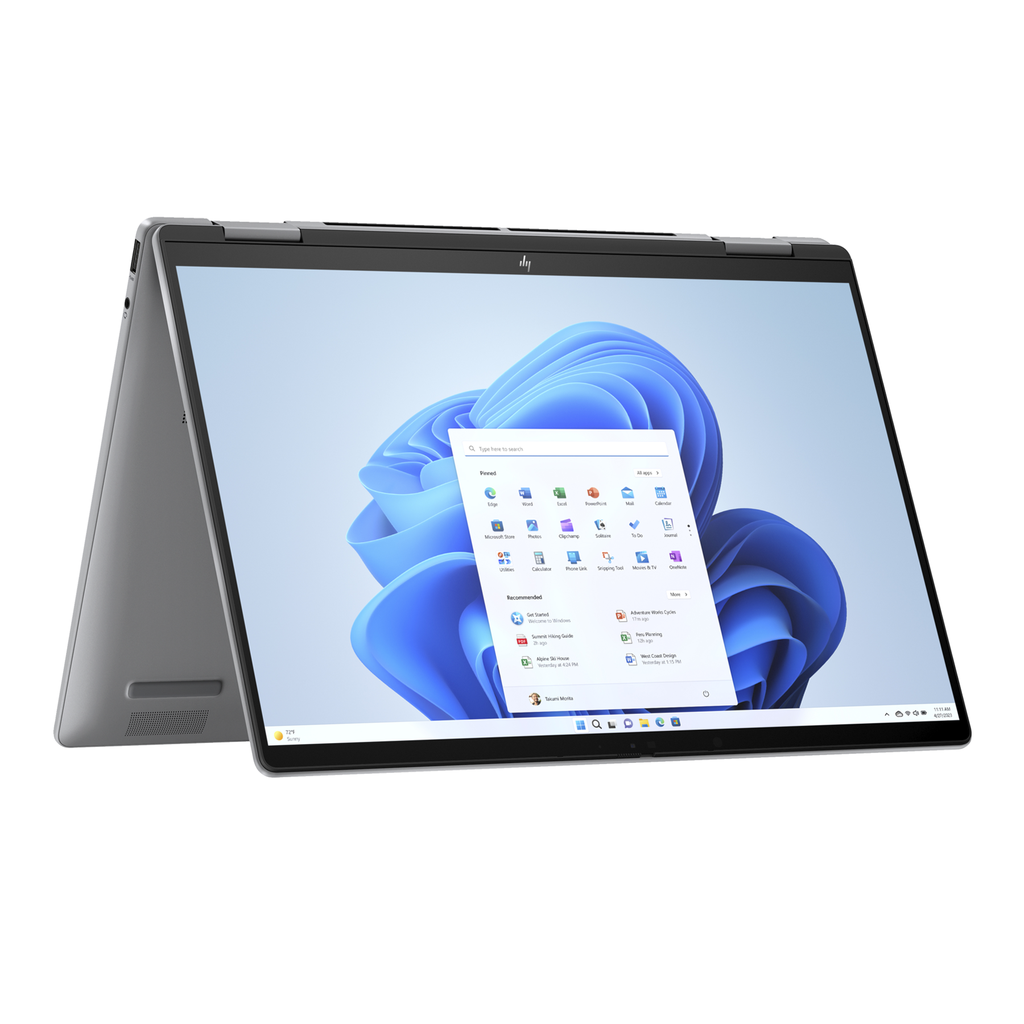 [NS026676] HP ENVY X360 (14-FC0023DX) Intel Core Ultra 7 155U 16GB RAM 1TB SSD Intel Graphics 14"IPS WUXGA TouchScreen (Win 11) - Meteor Silver