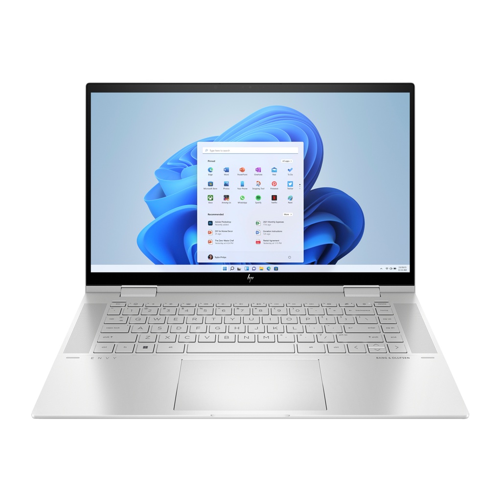 HP ENVY x360 Convertible Intel Core i7-1260P 12th Gen. 16GB RAM 1TB SSD Intel Iris Xe Graphics 15.6" FHD IPS TouchScreen (Windows 11 Home) - Natrual Silver
