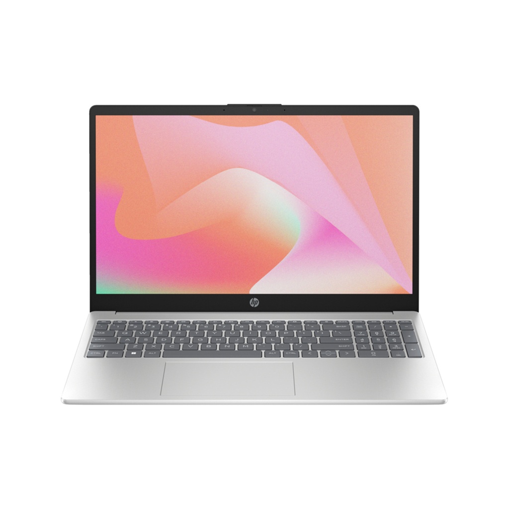 HP Laptop (15-FD0033NE) Intel Core i3-1315U, 4GB RAM, 256GB SSD, Intel UHD Graphics, 15.6" FHD (1920 x 1080) IPS Display, Windows 11 Pro (License) - Natural Silver