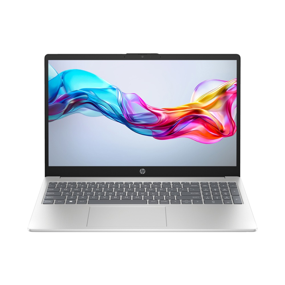 HP Laptop (15-FD0146NE) Laptop, Intel Core i7-1355U Processor, 8GB Ram DDR4, 512GB NVMe SSD, Integrated Intel Iris X Graphics, 15.6’’ FHD (1920 x 1080) Wi-Fi 6E+BT 5.3, Windows 11 Pro (License) - Natural Silver