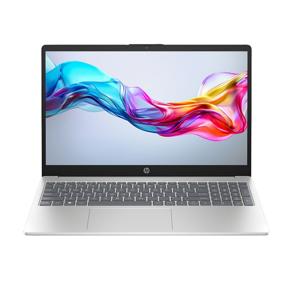 HP Laptop (15-FD0150NE) Intel Core i3-1315U Processor, 8GB RAM, 512GB SSD, Intel UHD Graphics, 15.6" FHD Display, Windows 11 Pro (License) - Natural Silver