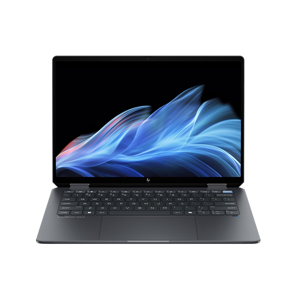 [NS028870] HP OmniBook Ultra Flip Laptop (14-FH0001NE), Intel Core Ultra 7-256V Processor, 16GB DDR5 RAM, 1TB NVMe SSD, Intel Arc Graphics, 14" OLED 3K (2880x1800) 120Hz Touch Display, Windows 11 Home - Eclipse gray
