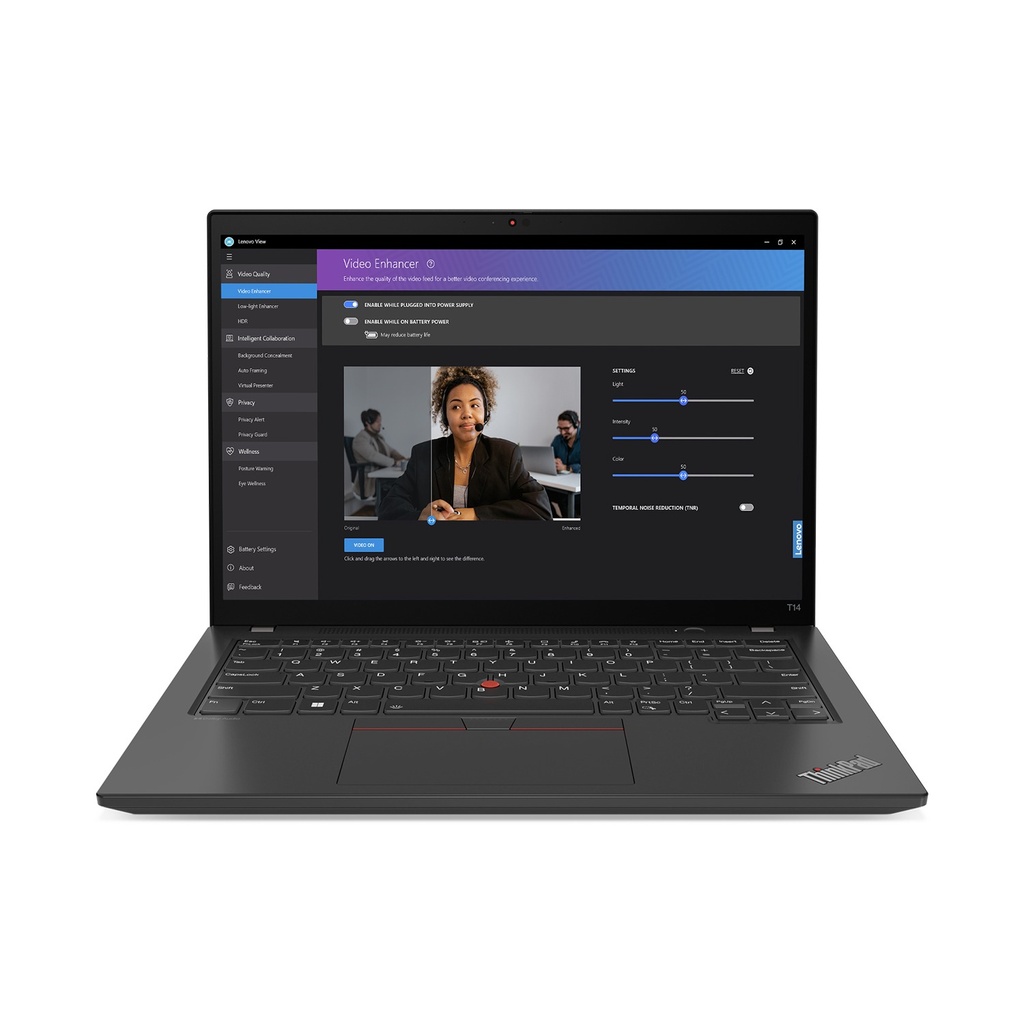 [NS015302] Lenovo ThinkPad (T14 Gen 4) Intel Core i7-1355U 13th Gen., 16GB RAM, 512GB SSD, Intel Iris Xe Graphic, 14" WUXGA Screen, (Win 11 Pro License) - Black