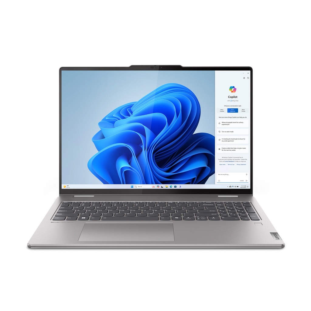 [NS028244] Lenovo Yoga 2-In-1 16AHP9 AMD Ryzen 7 8840HS 16GB Ram 1TB SSD Integrated Graphic 16" WUXGA (Win 11 Home) - Arctic Grey