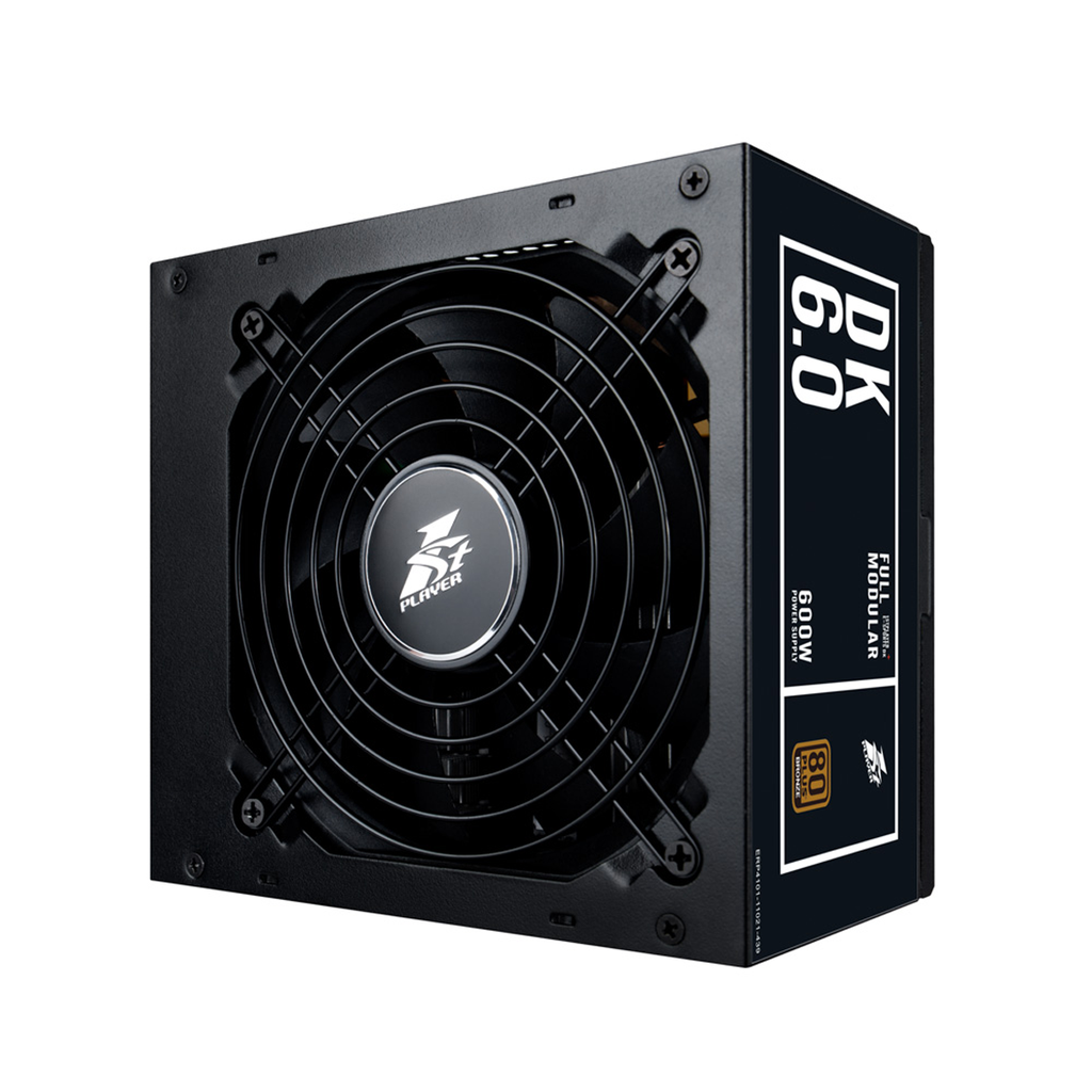 [NS001443] 1st Player DK 6.0 Bronze Full Modular 600W Power Supply