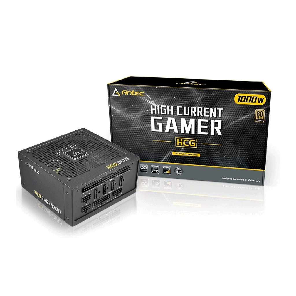 [NS028566] Antec High Current Gamer 80Plus Gold 1000W Fully Modular Power Supply