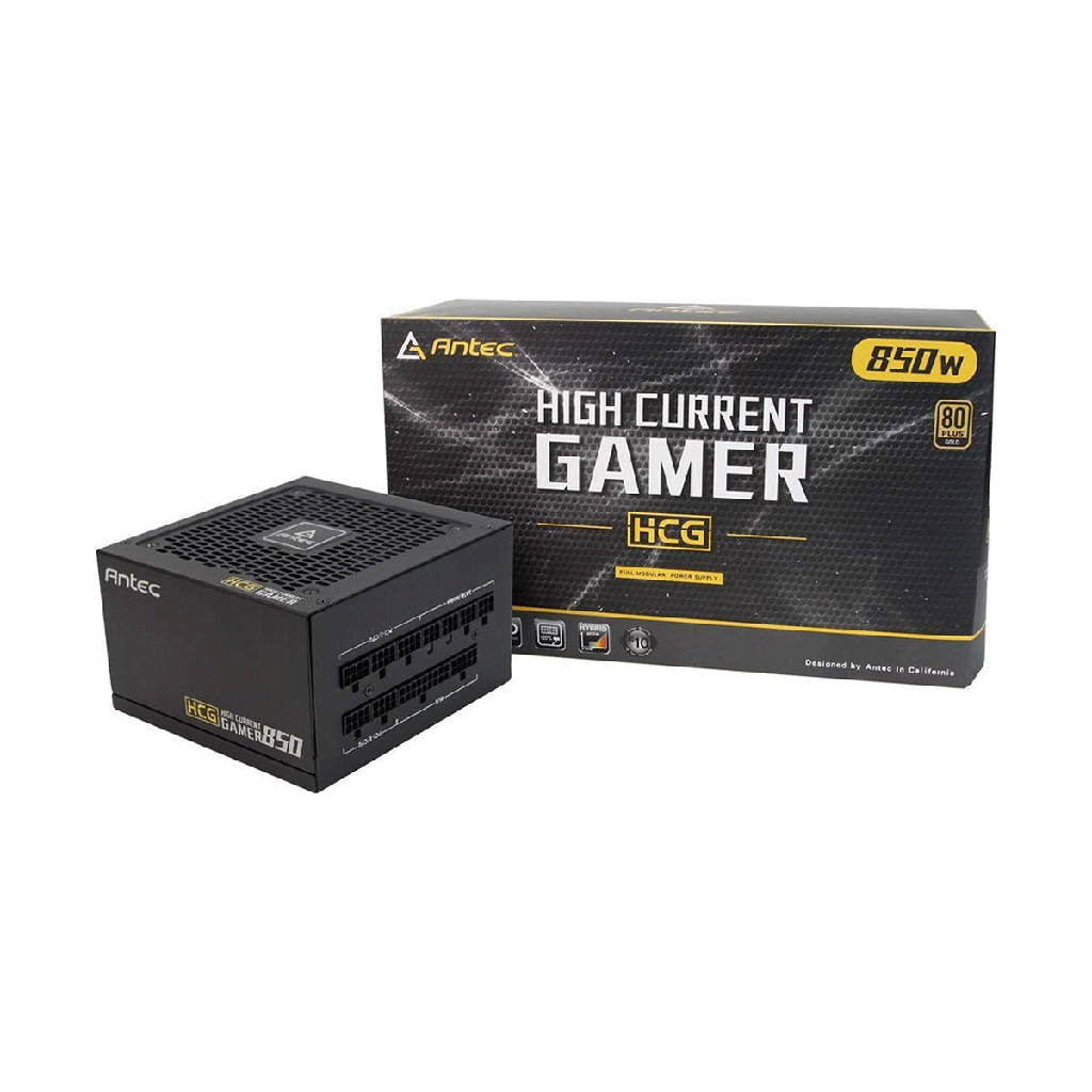 [NS028572] Antec High Current Gamer 80Plus Gold 850W Fully Modular Power Supply