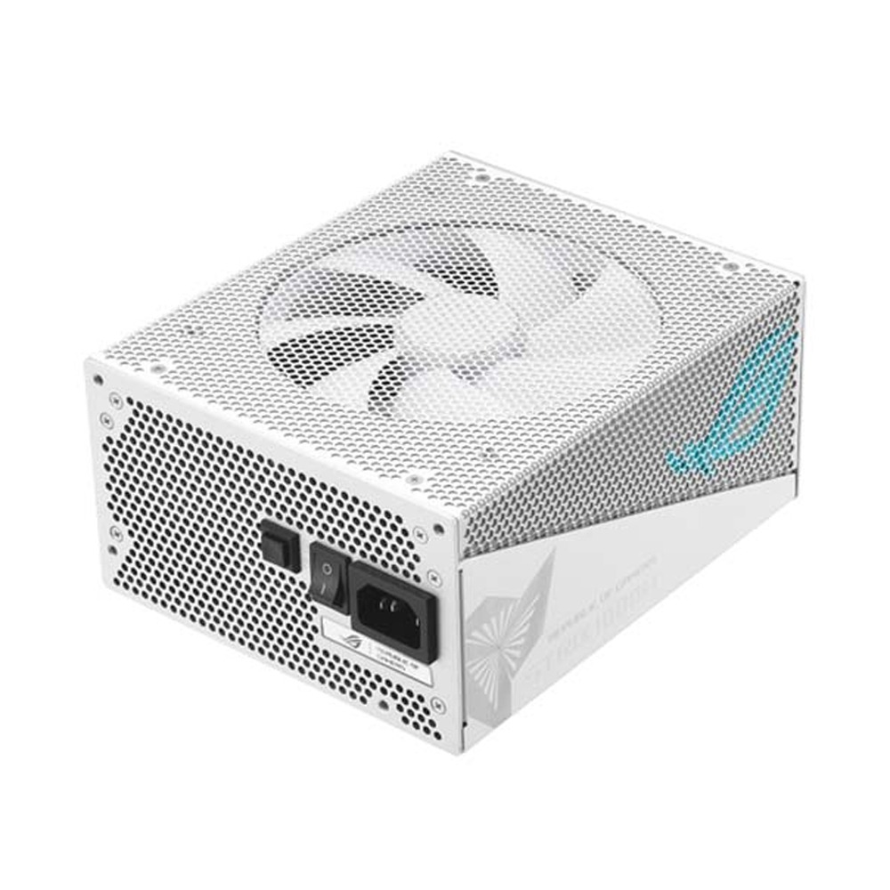 [NS016207] Asus Rog Strix 80PLUS GOLD 1000W Aura White Edition ATX 3.0 PCIe Connectors Gaming Power Supply