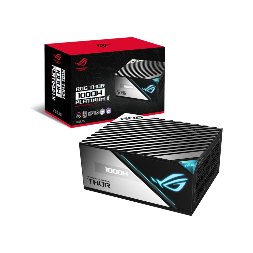 [NS010474] Asus Rog Thor 80PLUS PLATINUM II 1000W Gaming Power Supply