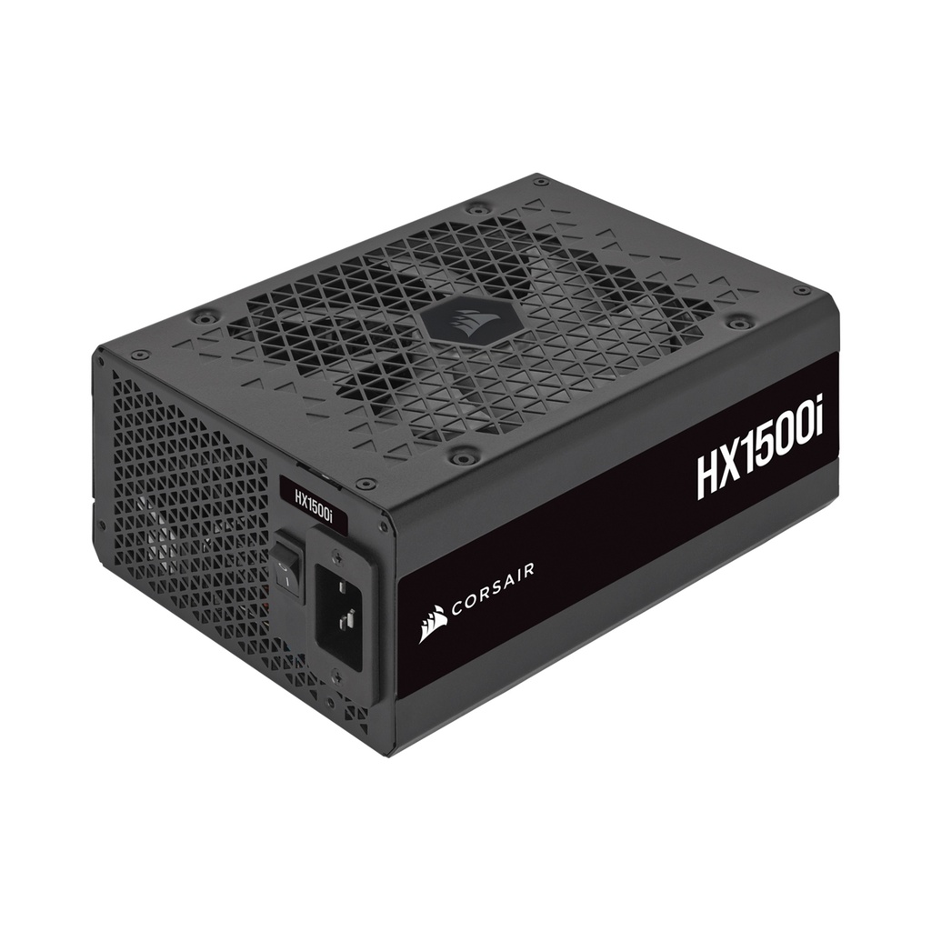[NS006425] Corsair HX1500i PLUS GOLD PLATINUM High-Performance Fully Modular 1500W ATX Power Supply - Black
