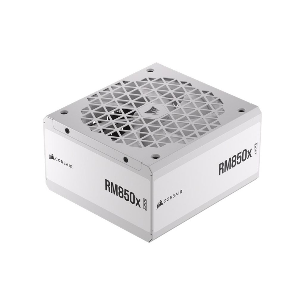 Corsair RMx Shift Series RM850x 80PLUS GOLD Fully Modular 850W ATX 3.0 PCIe 5.0 Power Supply - White