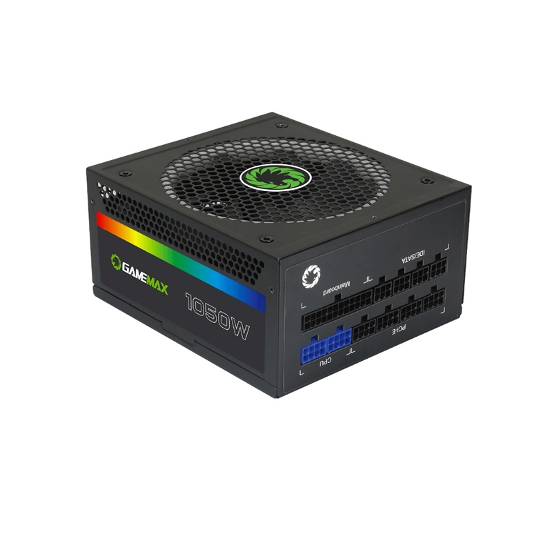 [NS000342] GAMEMAX 1050W RGB 80+ Gold Fully-Modular ATX Power Supply