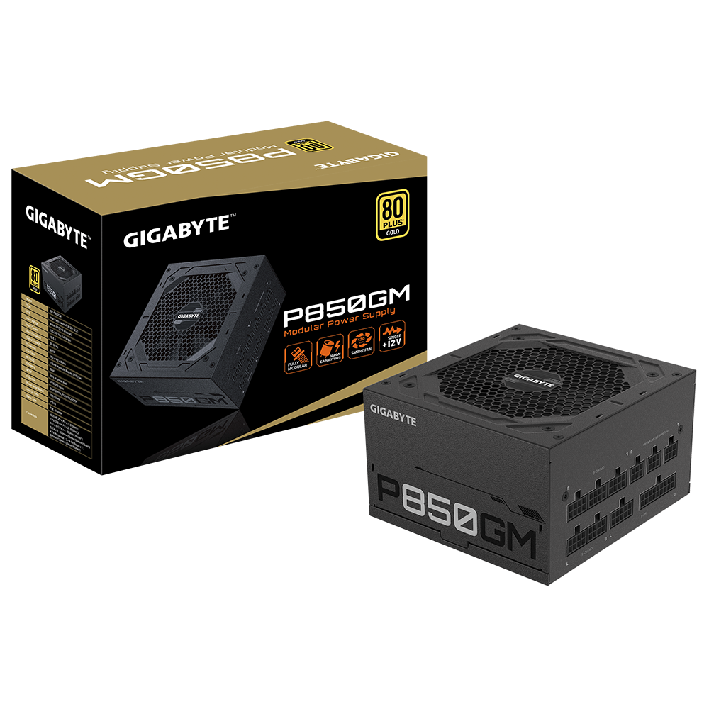 [NS011149] GigaByte P850GM 80PLUS GOLD Full Modular 850W Power Supply