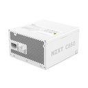 NZXT C850 Gold 80Plus Gold Fully Modular Low-Noice ATX 3.1 Power Supply - White