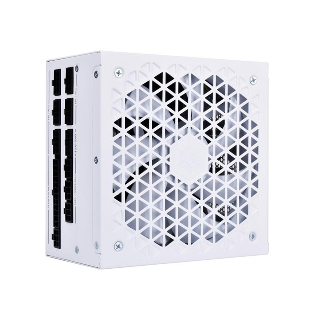 Silver Stone Decathlon Series DA1000R Cybenetics Gold 1000W ATX 3.0 & PCIe 5.0 Fully Modular ATX Power Supply-White
