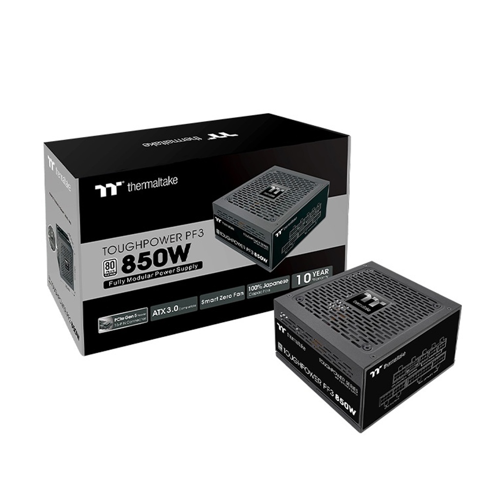 [NS012284] Thermaltake TOUGHPOWER PF3 80PLUS Platinum Fully Modular 850W Power Supply