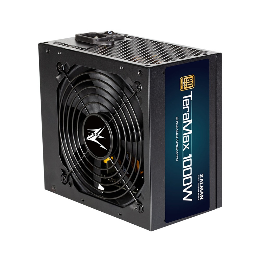 [NS016027] Zalman Tera Max II 1000W 80 Plus Gold ATX 3.0 PCIe 5.0 Power Supply - Black
