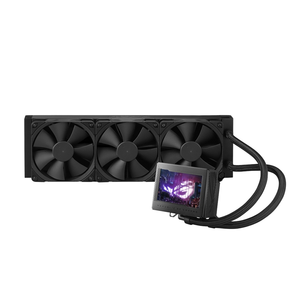 Asus ROG Ryujin III 360 Liquid CPU Cooler With 3.5" LCD Display - Black